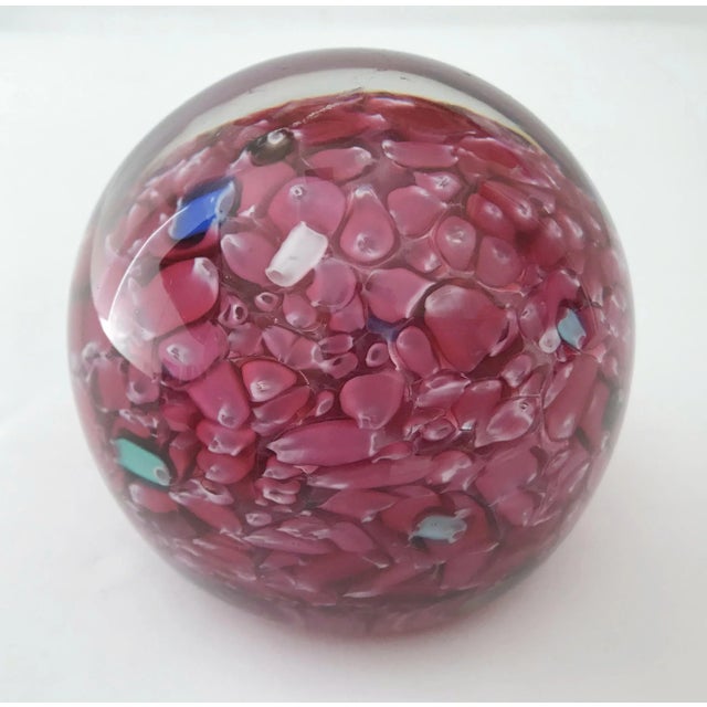 1960s 1960s Murano Glass Paperweight For Sale - Image 5 of 10