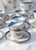 Made in the historic Gaucher Blin factory in Vierzon, France. "Ets. A. Blin - Porcelaines" This set comprises the...