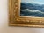 A vibrant vintage oil painting on canvas depicting a majestic sailing ship cutting through rolling ocean waves under a...