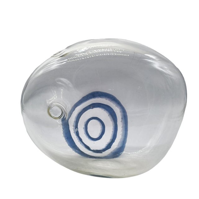 Murano Glass Blown Vase by Gianmaria Potenza for La Murrina, 1970 For Sale - Image 3 of 11