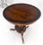 Antique c1880s Round Tripod Base Rosewood Lamp Side Table Stand MINT! For Sale - Image 10 of 12