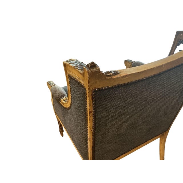 Circa 1890’s Napoleon III Arm Chair For Sale - Image 6 of 15