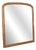 Antique Victorian French Overmantle Mirror For Sale