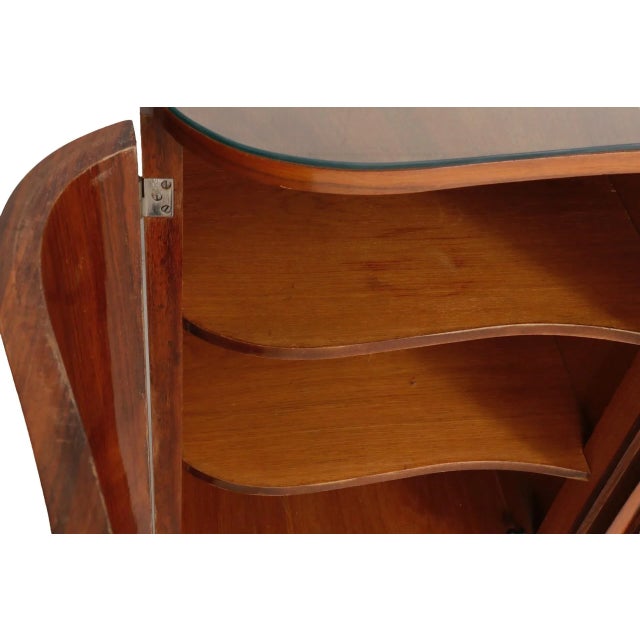 Wood Jules Leleu Attributed Art Deco French Sideboard For Sale - Image 7 of 13