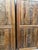Wood Antique Spanish Style Double Carved Entry Doors in Solid Wood | Statement Architectural Panels 80x36 For Sale - Image 7 of 9
