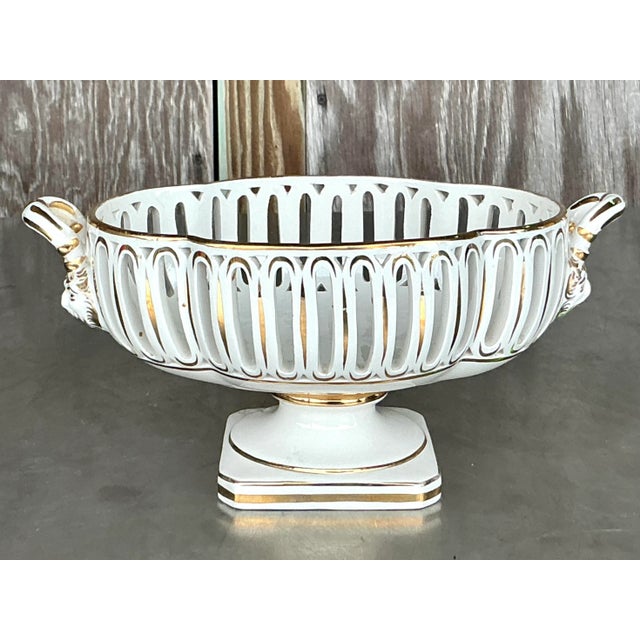 Vintage Italian Impero Crater Urn For Sale - Image 4 of 6