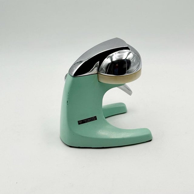 Spremita Deluxe Juicer in Teal by Lino Saltini, 1960s For Sale - Image 12 of 16