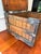 Antique First National Stores Wooden Shipping Crate With Lid – Wire Reinforced Grocery Transport Basket – Coffee Table Storage Chest For Sale - Image 15 of 18