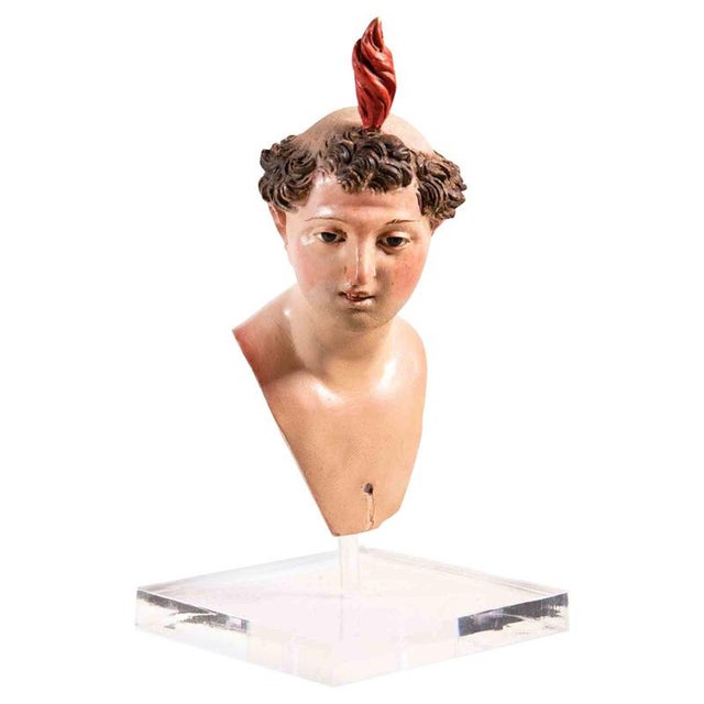 Head of Man, Italy, 18th Century For Sale - Image 6 of 6