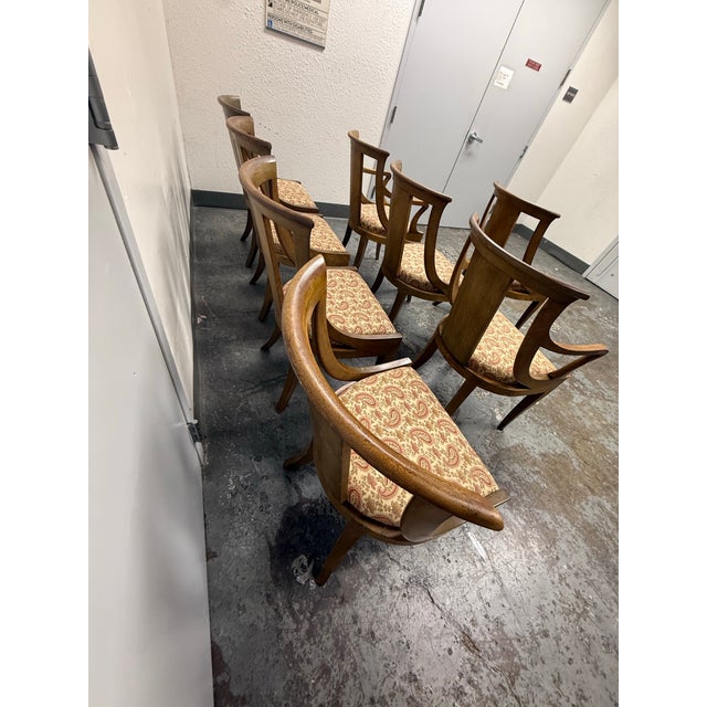 Baker Furniture Palladian Dining Chairs, Set of Eight For Sale In San Francisco - Image 6 of 12
