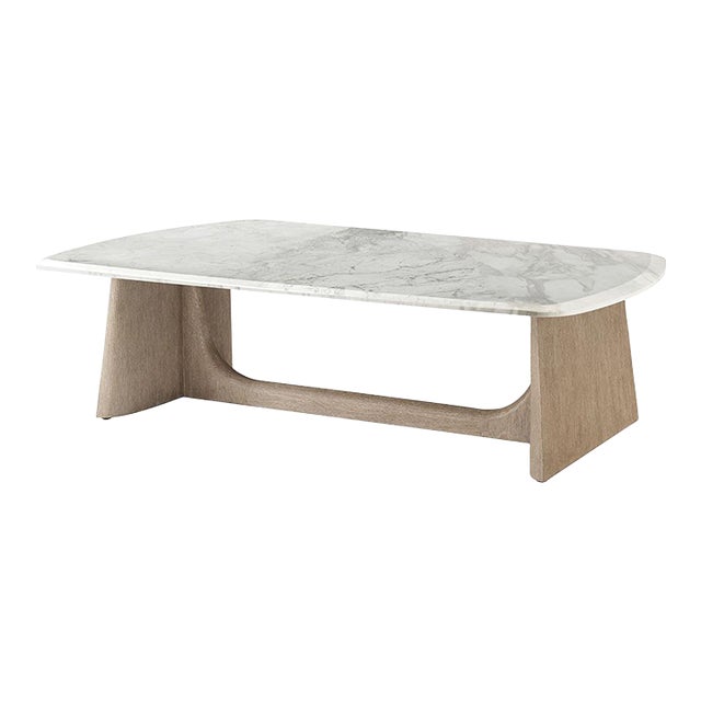 Modern Marble Top Coffee Table Chairish