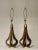 Mid-Century Modern Mid 20th Century Mid Century Modern Sculptural Walnut Table Lamps, a Pair For Sale - Image 3 of 12
