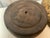French Sconce Cast Brass Decorative Piece on a Circular Base For Sale In Dallas - Image 6 of 8