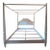 Ethan Allen Swedish Home Four Poster and Canopy Bed King Size For Sale