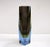 Glass Geometric Faceted Uranium Sommerso Murano Glass Vase, Italy 1960s For Sale - Image 7 of 18