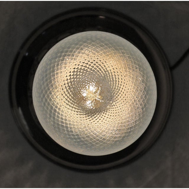 Art Nouveau Ceiling Lamp in Brass and Glass, 1890s For Sale - Image 4 of 5