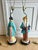 1970s Signed Domenico Poloniato Monumental Italian Chinoiserie Figural Lamps With Original Pagoda Shades - a Pair For Sale - Image 10 of 11