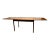 Mid Century Danish Teak Pull Out Dining Table For Sale