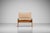 This exceptionally rare and iconic “Monk” low lounge chair, designed by the renowned duo Afra and Tobia Scarpa and...