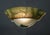 Green 20th Century Murano Uplight Sconce With Green Metal Leaf For Sale - Image 8 of 9
