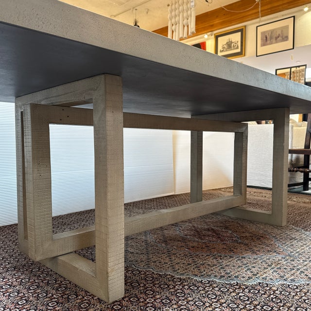 Thomas Bina for Restoration Hardware Heston Dining Table For Sale - Image 9 of 12