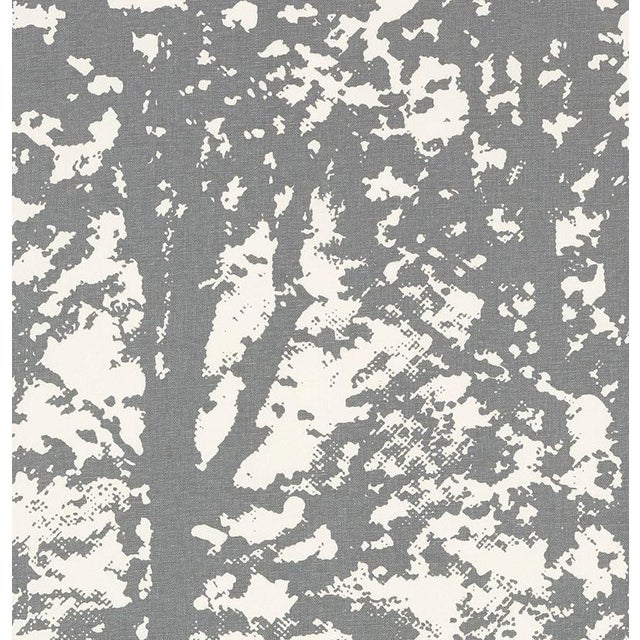 An enchanting, poetic abstraction of a wooded forest, this design can have a graphic edge or a soft, textural effect,...