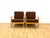 A beautiful and comfortable pair of retro armchairs produced by ton in the former czechoslovakia during the 1970s. They...
