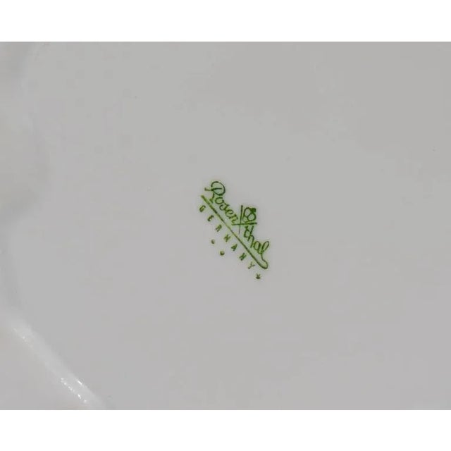 1960s White Relief Op Art Porcelain Vase attributed to Rosenthal, Germany, 1960s For Sale - Image 5 of 11