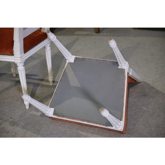 Louis XVI Chairs, 1970s, Set of 4 For Sale - Image 13 of 14