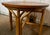 Mid 20th Century Mid 20th Century Bamboo/Rattan Small Round Side Child's Occasional Table Wood Top For Sale - Image 5 of 11