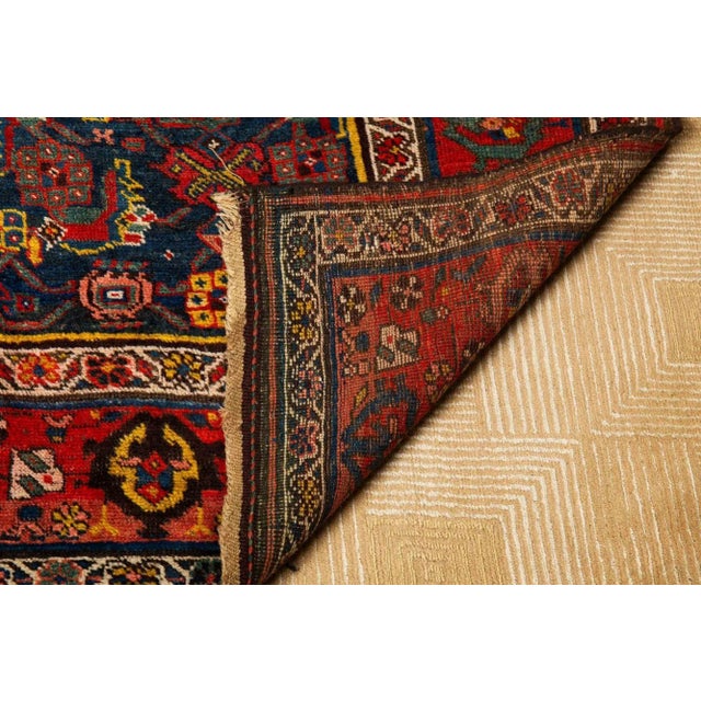 Persian Antique Bidjar Bijar Runner Rug Carpet Circa 1920 | 9.25’ X 4.5' For Sale - Image 11 of 12