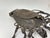 Antique West African Nupe Cast Bronze Ceremonial Purse with Leather Tassels For Sale - Image 16 of 17