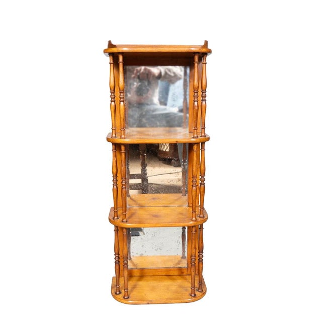 Early 19th Century William IV Maple Hanging Wall Shelf For Sale - Image 5 of 8