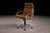 Jorge Zalszupin “Tall Commander” Swivel Chair, 1973 – Fiberglass, Aluminum & Chenille | Brazilian Modern - Lot 888A For Sale In New York - Image 6 of 15