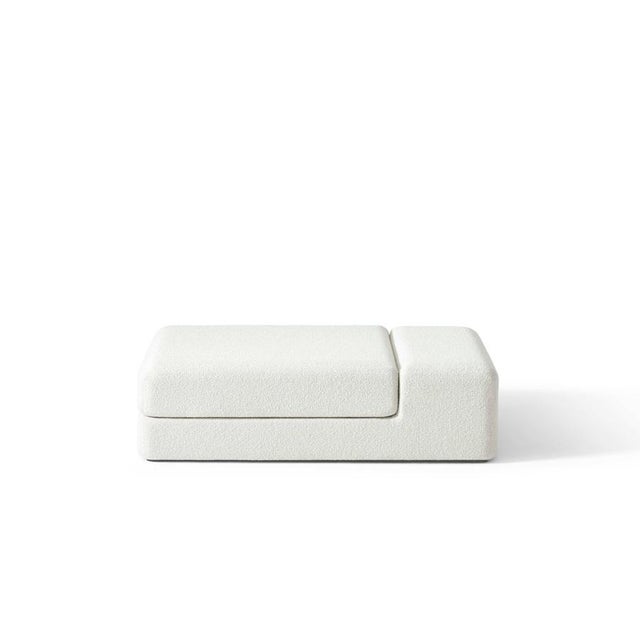 Soft Corners Side Table and Poufs by Linde Freya Tangelder for Cassina, Set of 2 For Sale - Image 6 of 14
