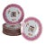 1830 Rockingham Porcelain Dinner Plates, Earl of Derby Coat of Arms - Set of 12 For Sale