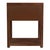 Nora 21 in. W Rectangular Wood 1 Drawer Small Nightstand with Lower Open Shelf, Walnut For Sale In Chicago - Image 6 of 8