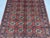 Red Turkmen Philpa Wool Area Rug, Tribal Geometric Medallion Design For Sale - Image 6 of 17