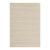 Beach House Handmade Rug Ivory 5x8 For Sale