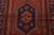 1990s Hamedan Rug 4’6” X 8′ Red Wool Vintage Tribal Hand-Knotted Oriental Carpet For Sale - Image 5 of 13