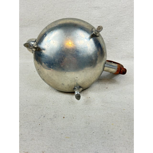 Vintage Stieff Pewter Teapot For Sale - Image 9 of 9