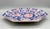 Fitz and Floyd 1970s Chinoiserie Toyo Japan Octagonal Imari-Style Blue and Pink Floral & Bird Platter For Sale - Image 4 of 14