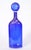 Vintage Cobalt Blue Murano Glass With Gold Flecks Decanter For Sale - Image 9 of 9