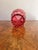 Pretty antique Victorian cranberry glass jug, having an original quality cranberry glass jug with a shaped handle to the...