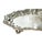 Vintage Footed Silver Salver Cocktail Tray Shell Detailing For Sale - Image 4 of 12