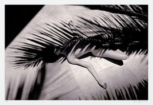 "Arecales Umbra Femina 7/10" Contemporary Original Black and White Nude Woman Photograph
