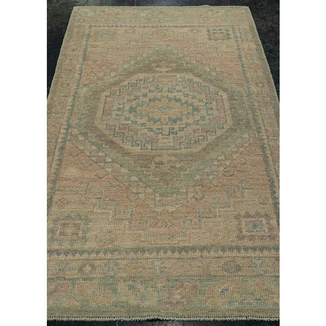 Turkish Oushak Rug 3'2" x 5'7" #20242 Explore a curated collection of hallway runners, wool rugs, and handmade...