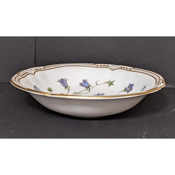 Spode 1990s Spode's "Campanula" Dinner & Salad Plates & Desert Bowls- 12 Pieces For Sale - Image 4 of 5