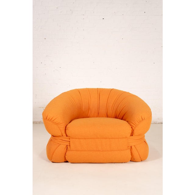 Orange Premiere Armchair by Adriano Piazzesi For Sale - Image 8 of 8