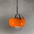 Space Age FHD00480-1 Spherical Orange Chandelier with Chrome Accents, 1970s For Sale - Image 15 of 18